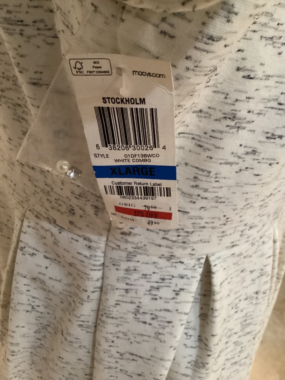 Maison Jules Jeweled Neckline Dress (NWT) - Picture 11 of 13